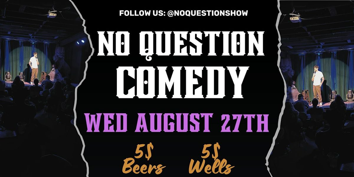 Corona comedy “NO QUESTION”, 27 August | Event in Corona | AllEvents
