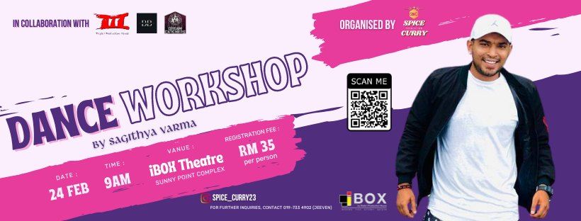 2024【Dance Workshop】, IBOX Theatre, Pulau Pinang, 24 February 2024 ...