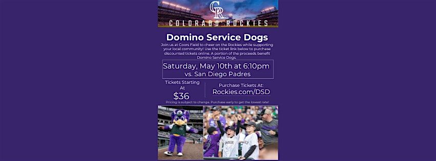 Colorado Rockies vs San Diego Padres, 10 June | Event in Denver | AllEvents