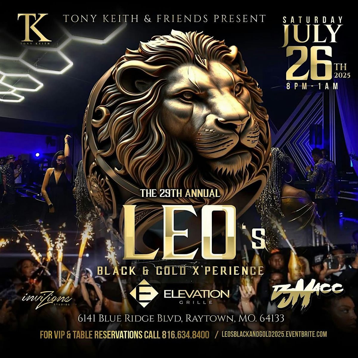 The Leo’s Black & Gold X’Perience, 26 July | Event in Raytown | AllEvents
