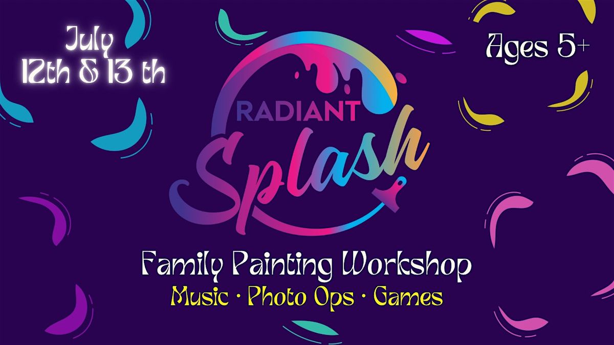 Radiant Splash: Family Paint Workshop, 12 July | Event in Nashville | AllEvents