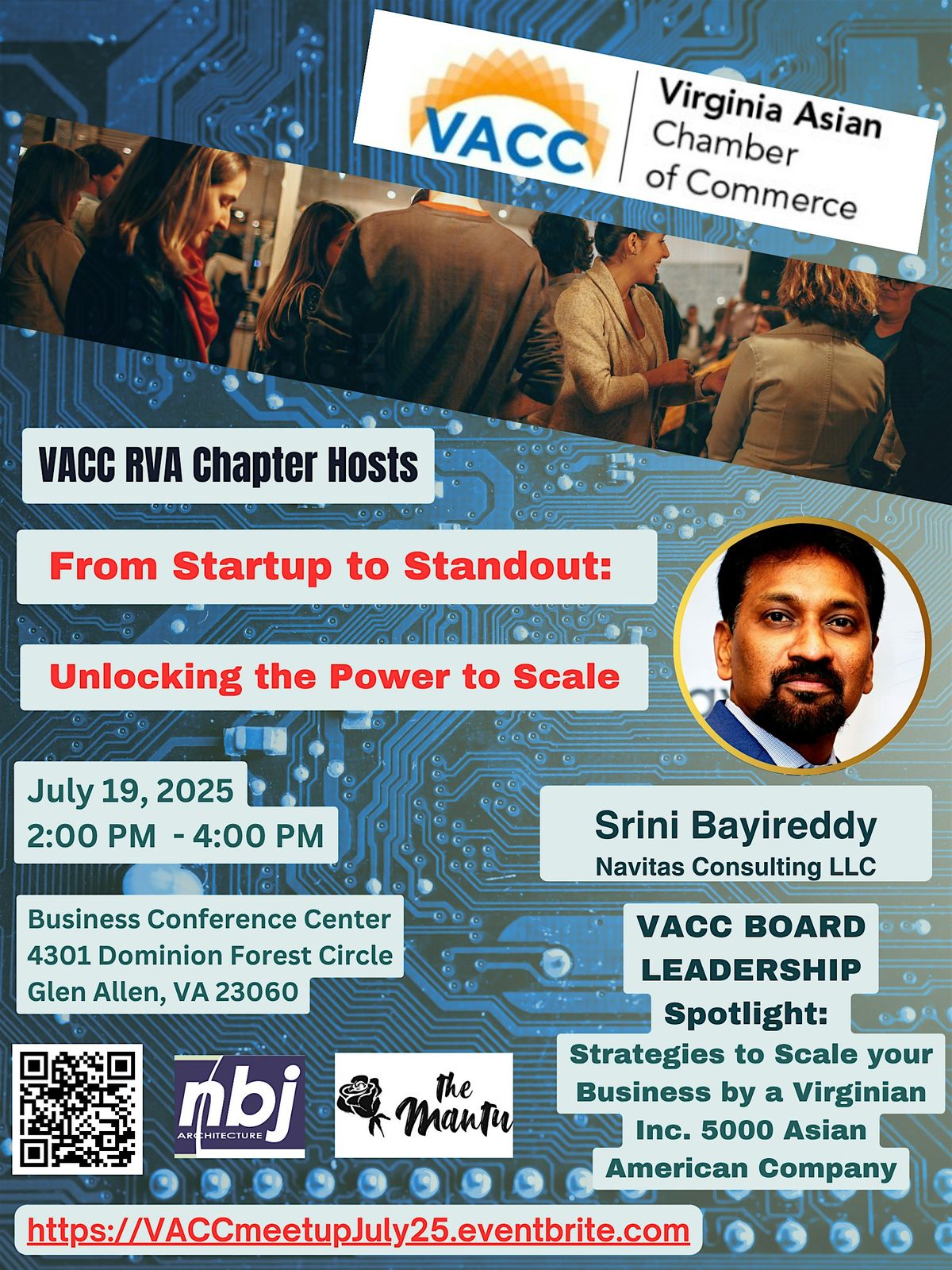 Startup to Standout: Unlocking the Power to Scale, 19 July | Event in Glen Allen | AllEvents