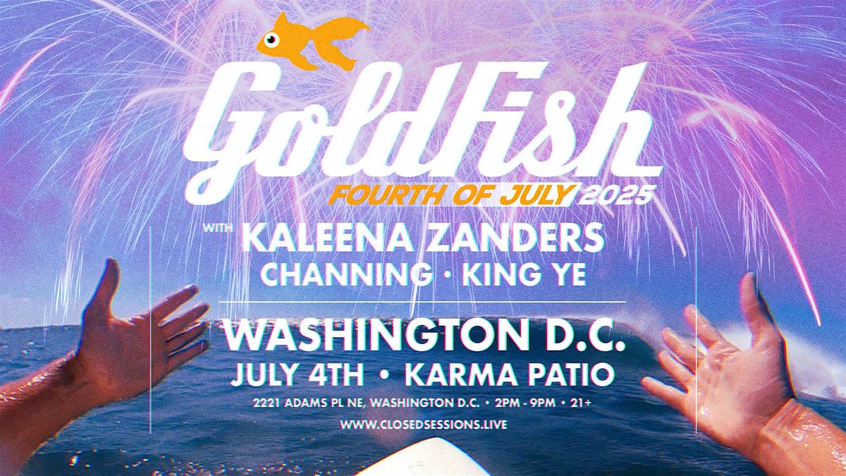 July 4th Day Party with Goldfish & Kaleena Zanders, 26 July | Event in Washington | AllEvents