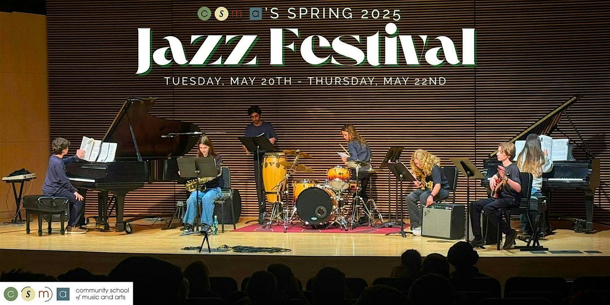 CSMA Jazz Festival, 20 May | Event in Mountain View | AllEvents