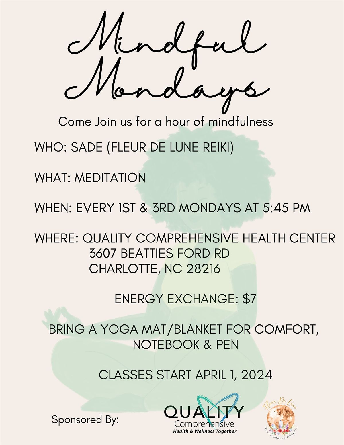 Mindful Mondays | Event in Charlotte | AllEvents