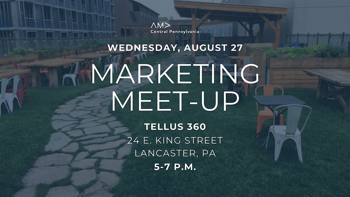 Marketing Meet-Up, 27 August | Event in Lancaster | AllEvents
