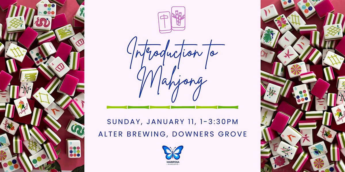 Intro to Mahjong at Alter Brewing, 11 January | Event in Downers Grove | AllEvents