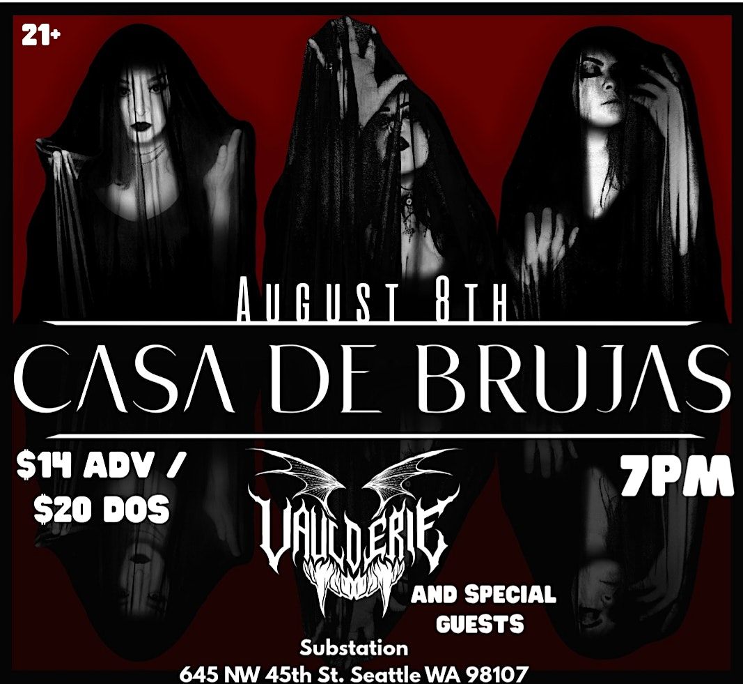 Casa De Brujas With Vaulderie & Special Guests | Event in Seattle | AllEvents
