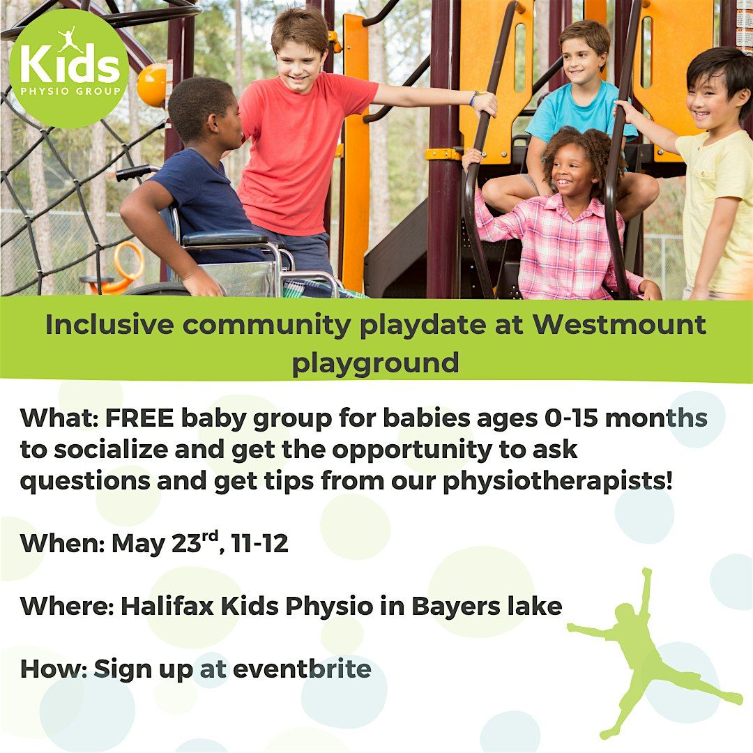 Inclusive Playdate with Halifax Kids Physio @ Westmount playground, 27 August | Event in Halifax | AllEvents