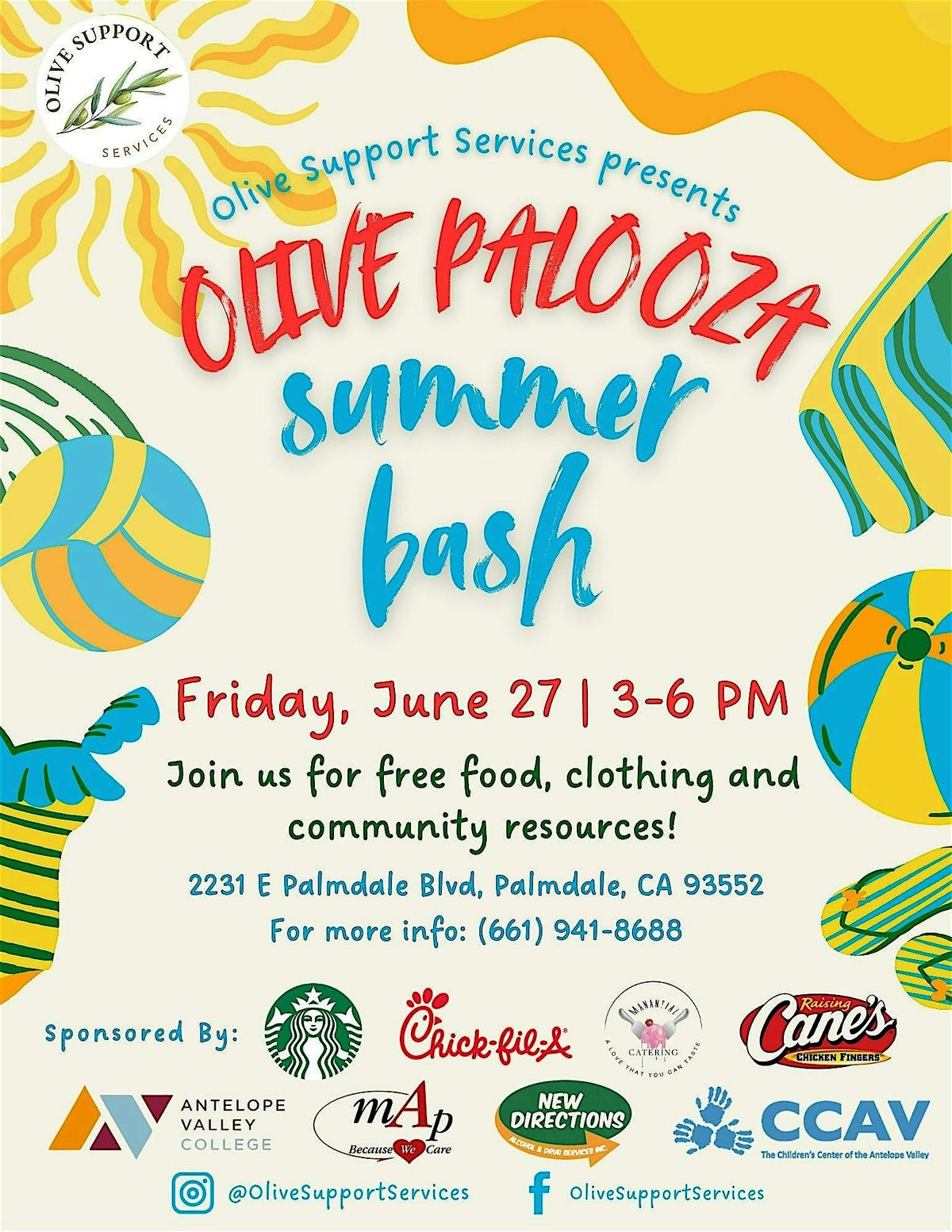 OlivePalooza, 27 June | Event in Palmdale | AllEvents