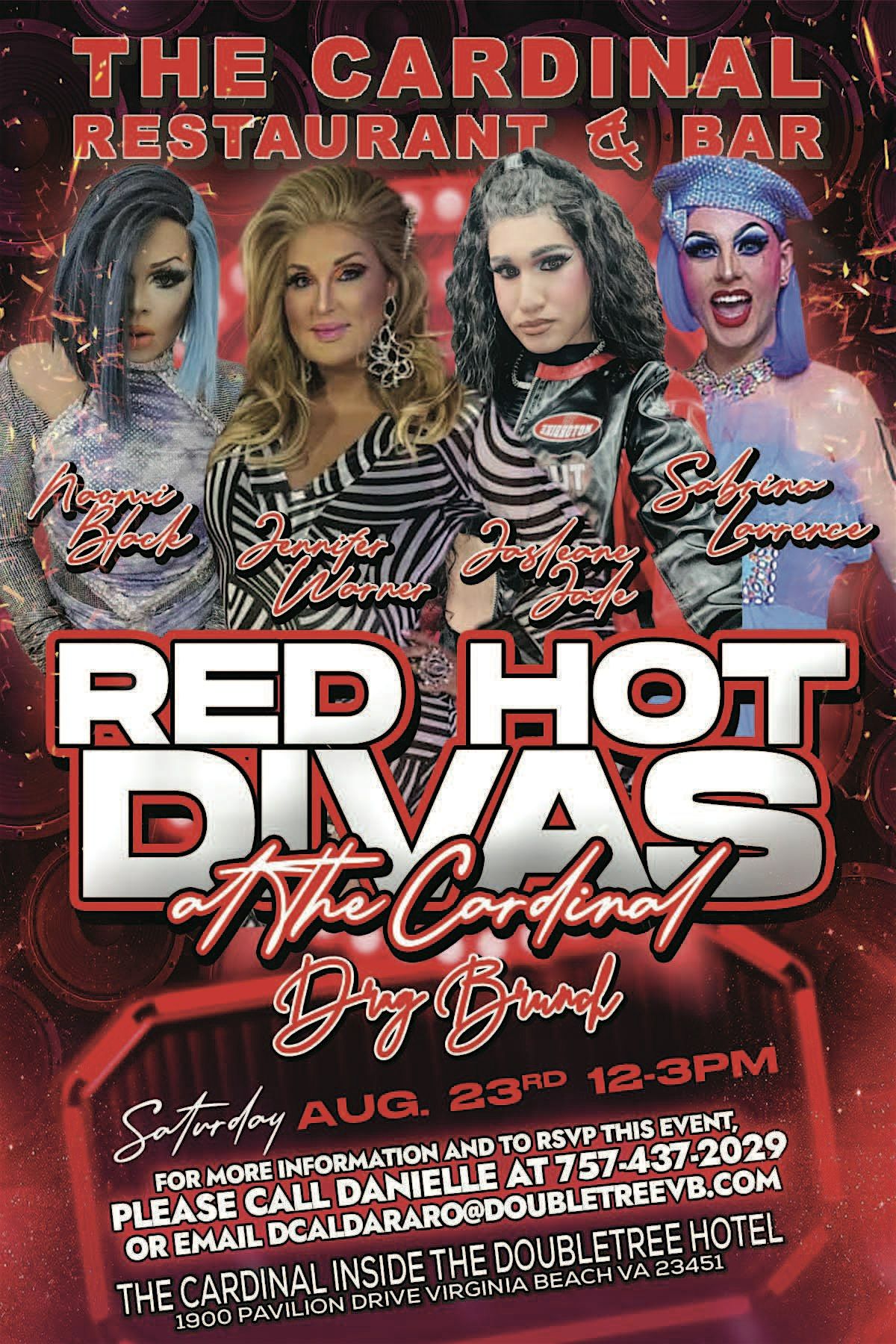 Red Hot Divas Drag Brunch, 23 August | Event in Virginia Beach | AllEvents
