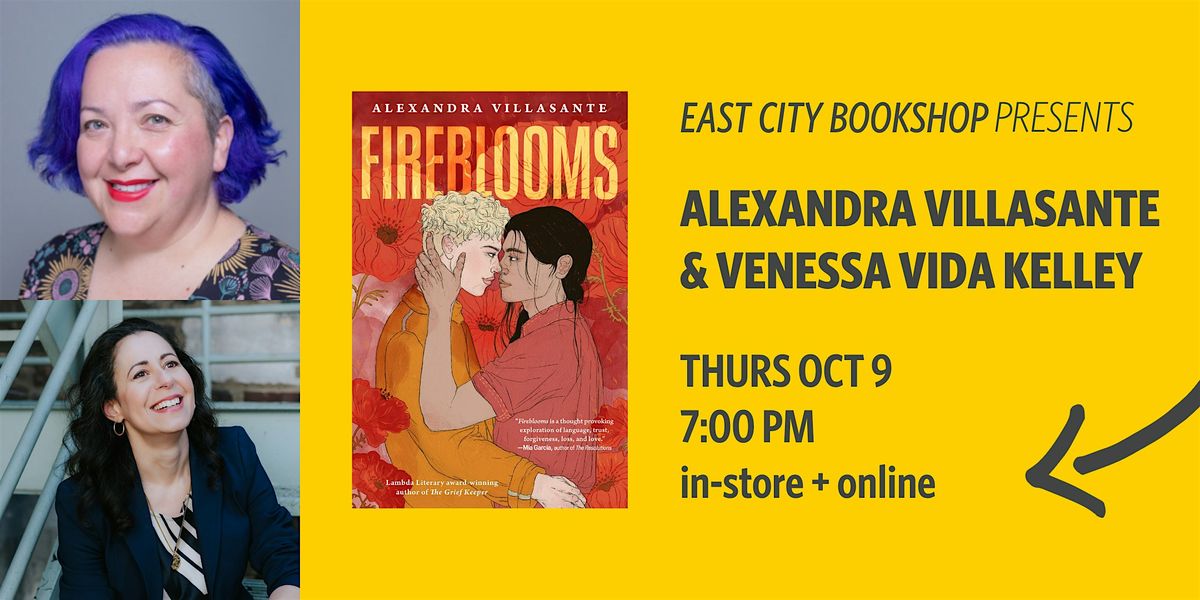 Hybrid Event: Fireblooms, Alexandra Villasante, 9 October | Event in Washington | AllEvents