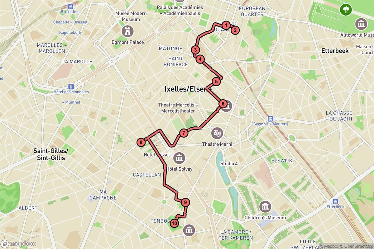 Ixelles Audio Tour: Art, Architecture & Parliament in Charming Elsene | Event in Brussels | AllEvents