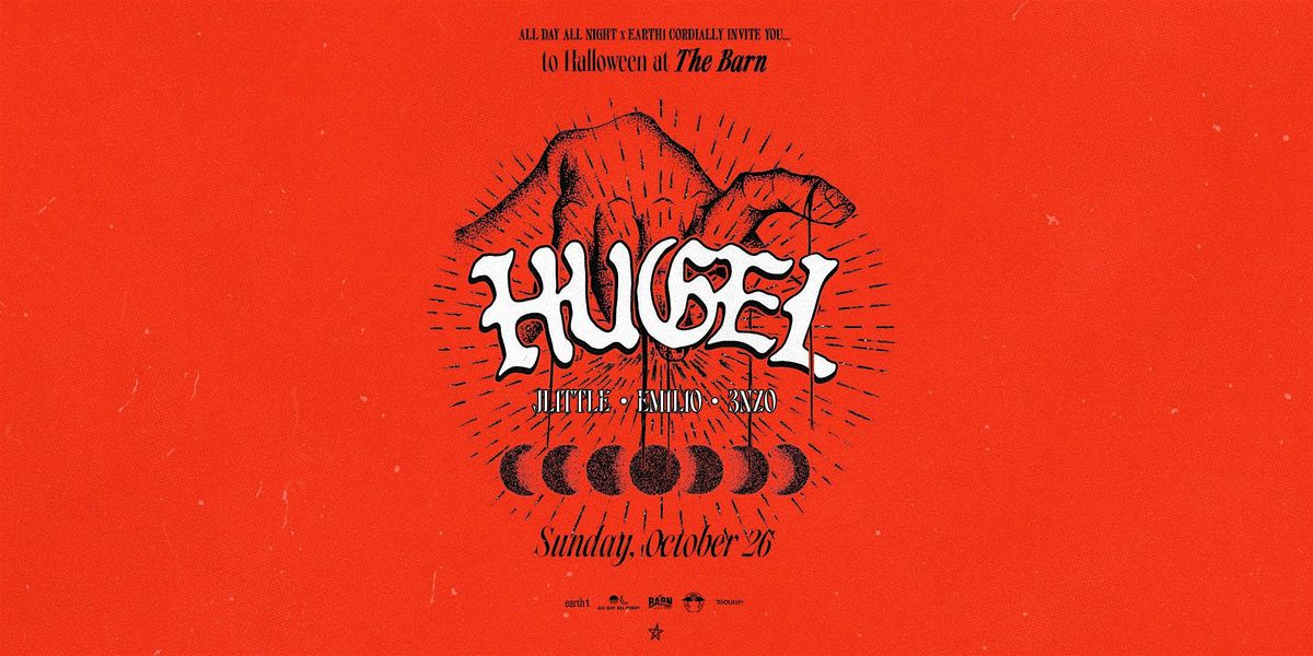 HUGEL | Halloween Sunset Party at The Barn, 26 October | Event in West Sacramento | AllEvents
