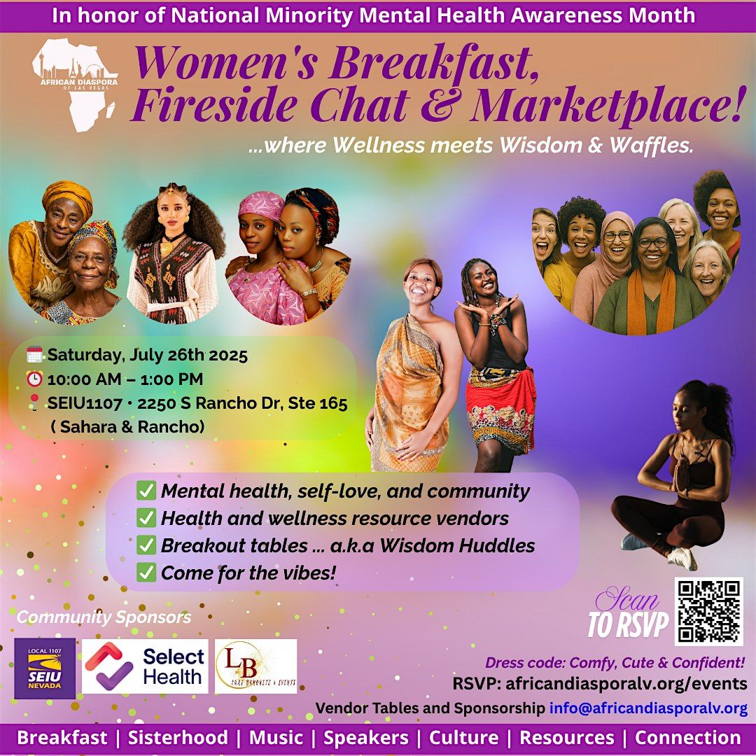 Women's Breakfast, Fireside Chat & Marketplace!, 26 July | Event in Las Vegas | AllEvents