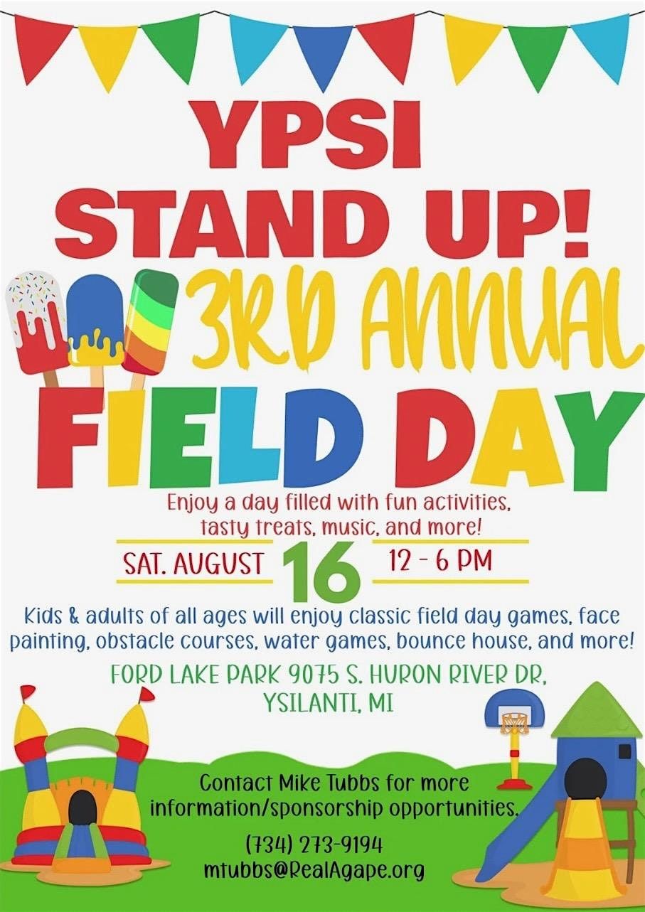 Ypsilanti's 3rd Annual Field Day 2025, 16 August | Event in Ypsilanti | AllEvents