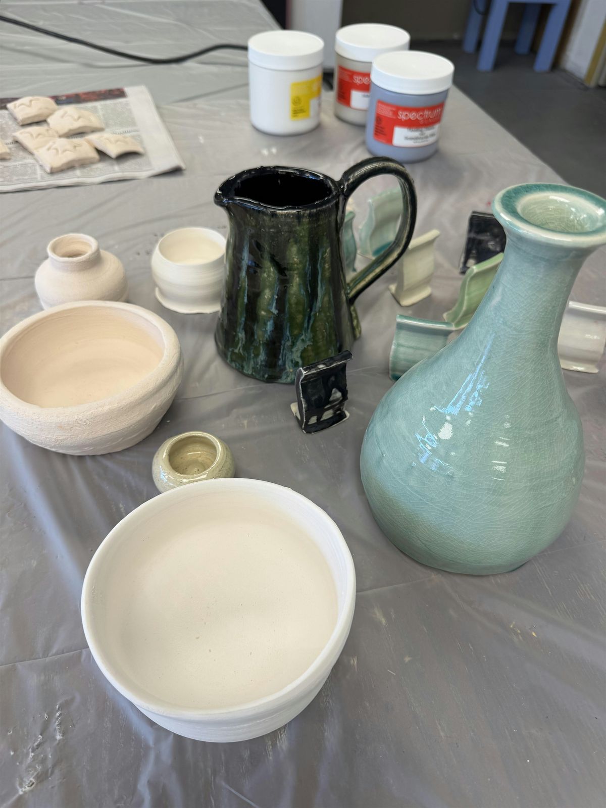 Pottery GLAZING ONLY Slots, 7 August | Event in Flint | AllEvents