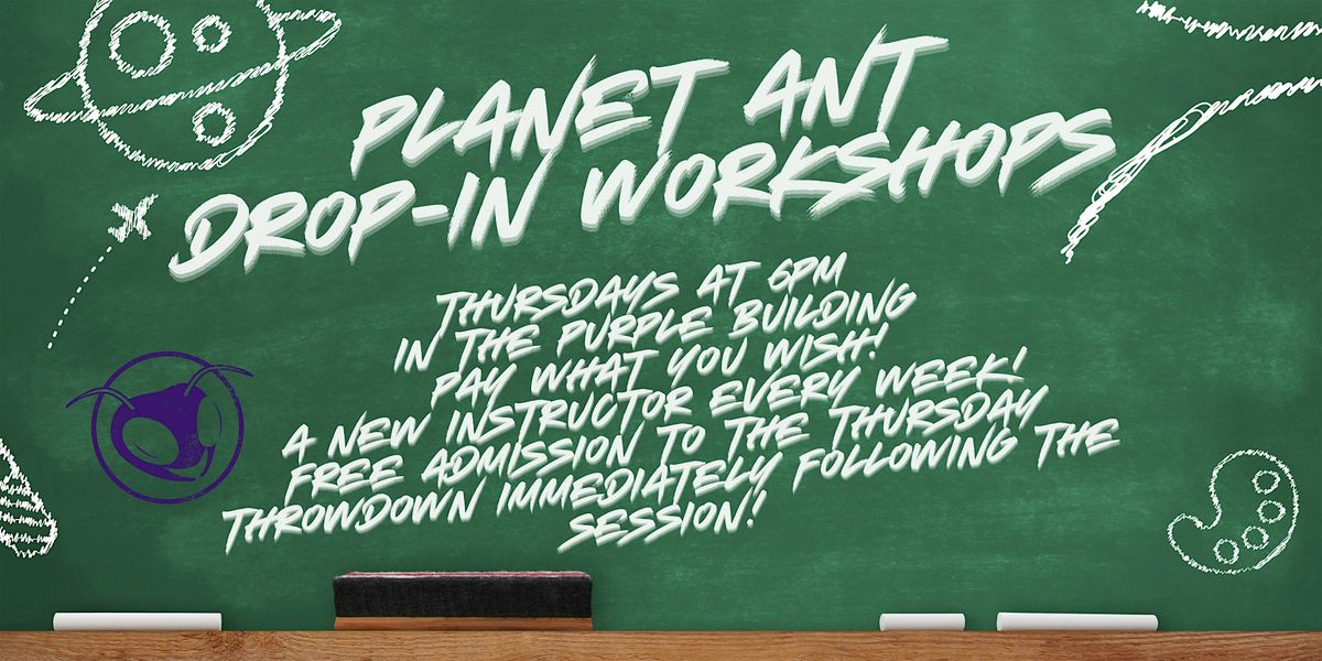 IMPROV WORKSHOPS | The Planet Ant Drop-In Workshop Series | Event in Hamtramck | AllEvents
