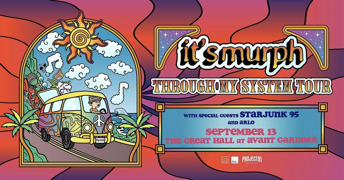 IT'S MURPH: THROUGH MY SYSTEM TOUR, 13 September | Event in Brooklyn | AllEvents
