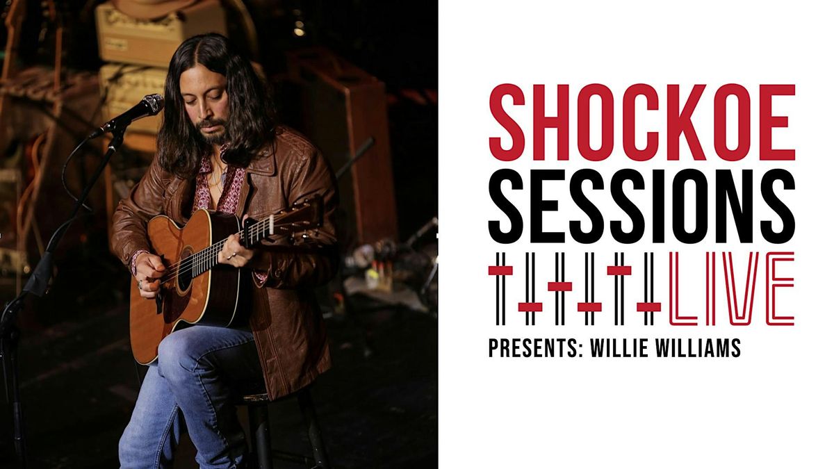 Willie Williams on Shockoe Sessions Live!, 23 September | Event in Richmond | AllEvents
