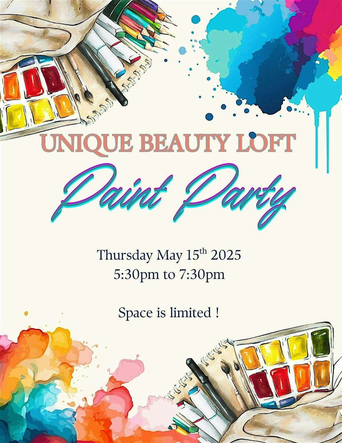 Paint Party at Unique Beauty Loft, 15 May | Event in Vancouver | AllEvents