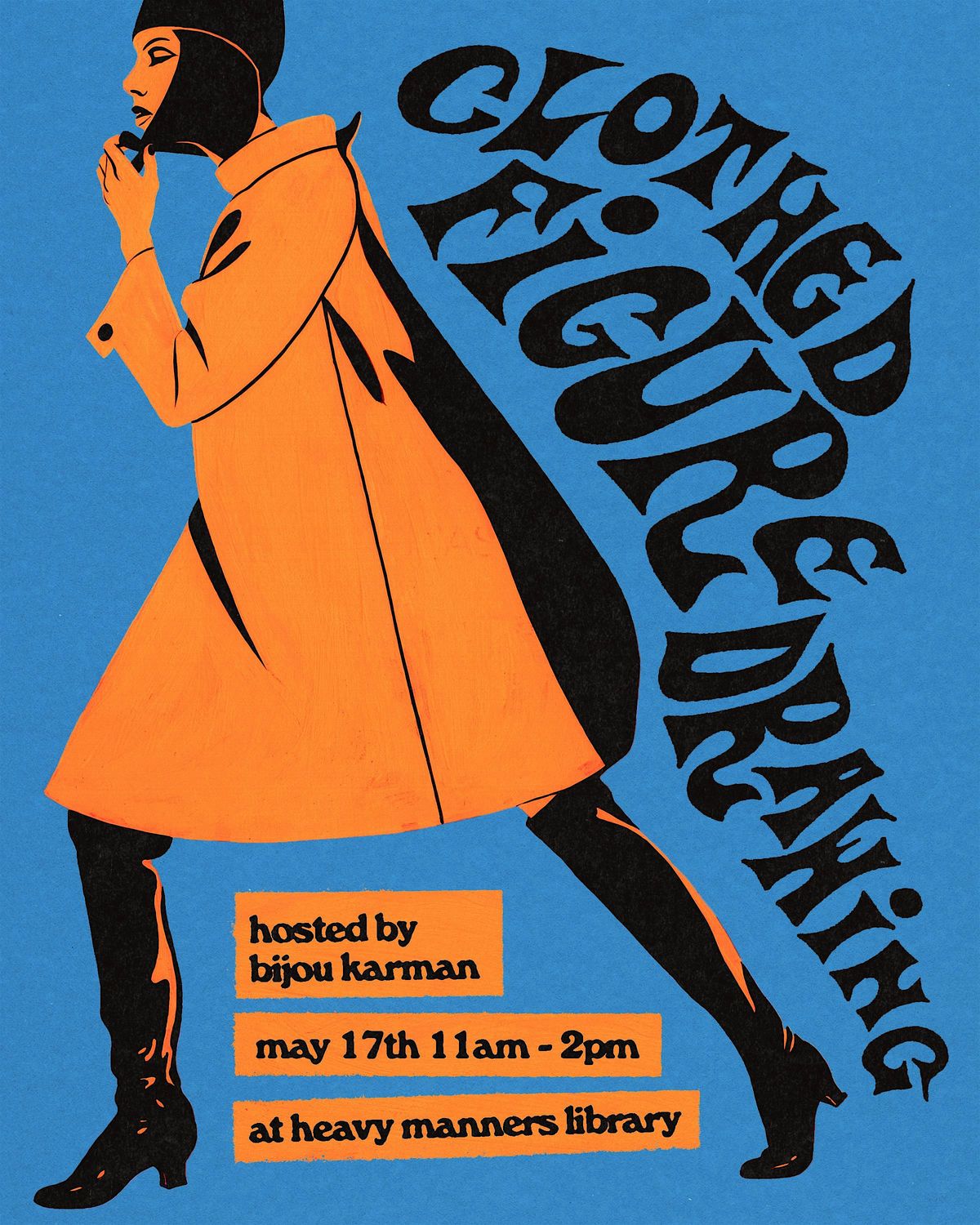 Clothed Figure Drawing at Heavy Manners Hosted by Bijou Karman (5/17), 17 May | Event in Los Angeles | AllEvents