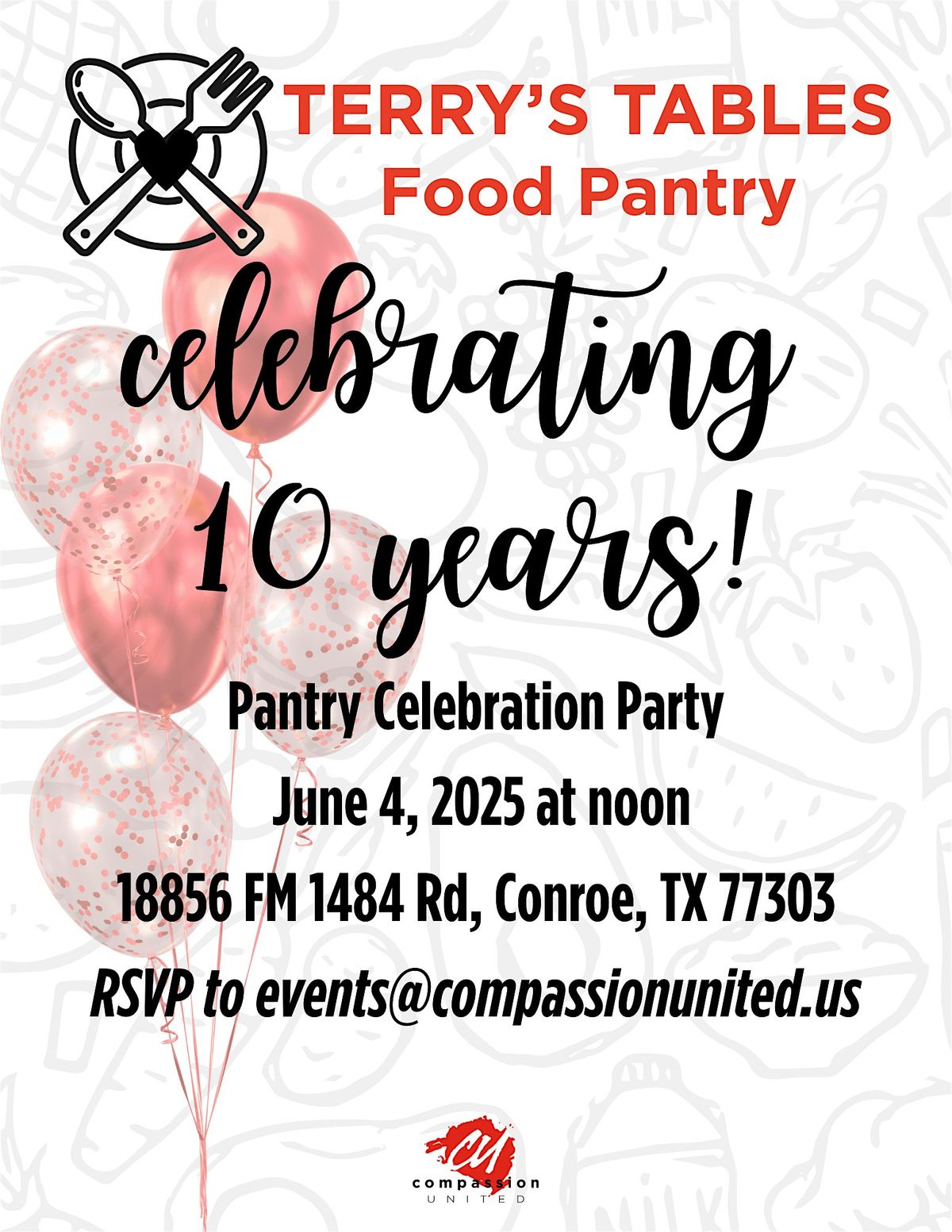 Terry's Tables TENTH anniversary party | Event in Conroe | AllEvents