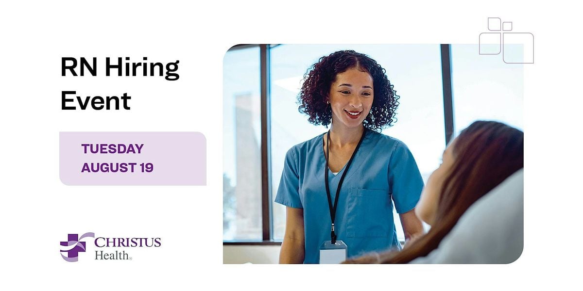 RN Hiring Event Luncheon, 19 August | Event in Corpus Christi | AllEvents