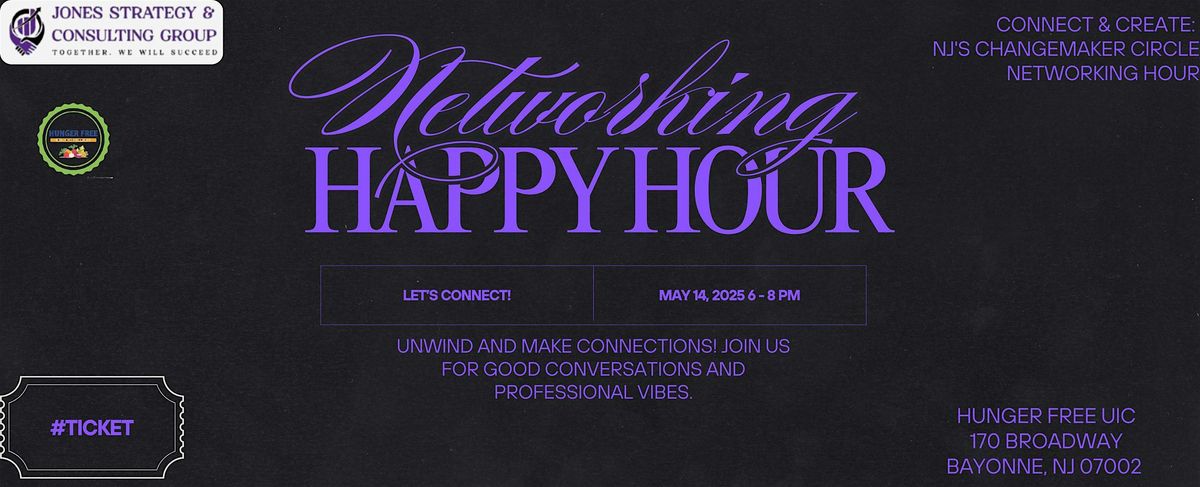 Connect & Create: New Jersey's Changemaker Circle Networking Event, 14 May | Event in Bayonne | AllEvents