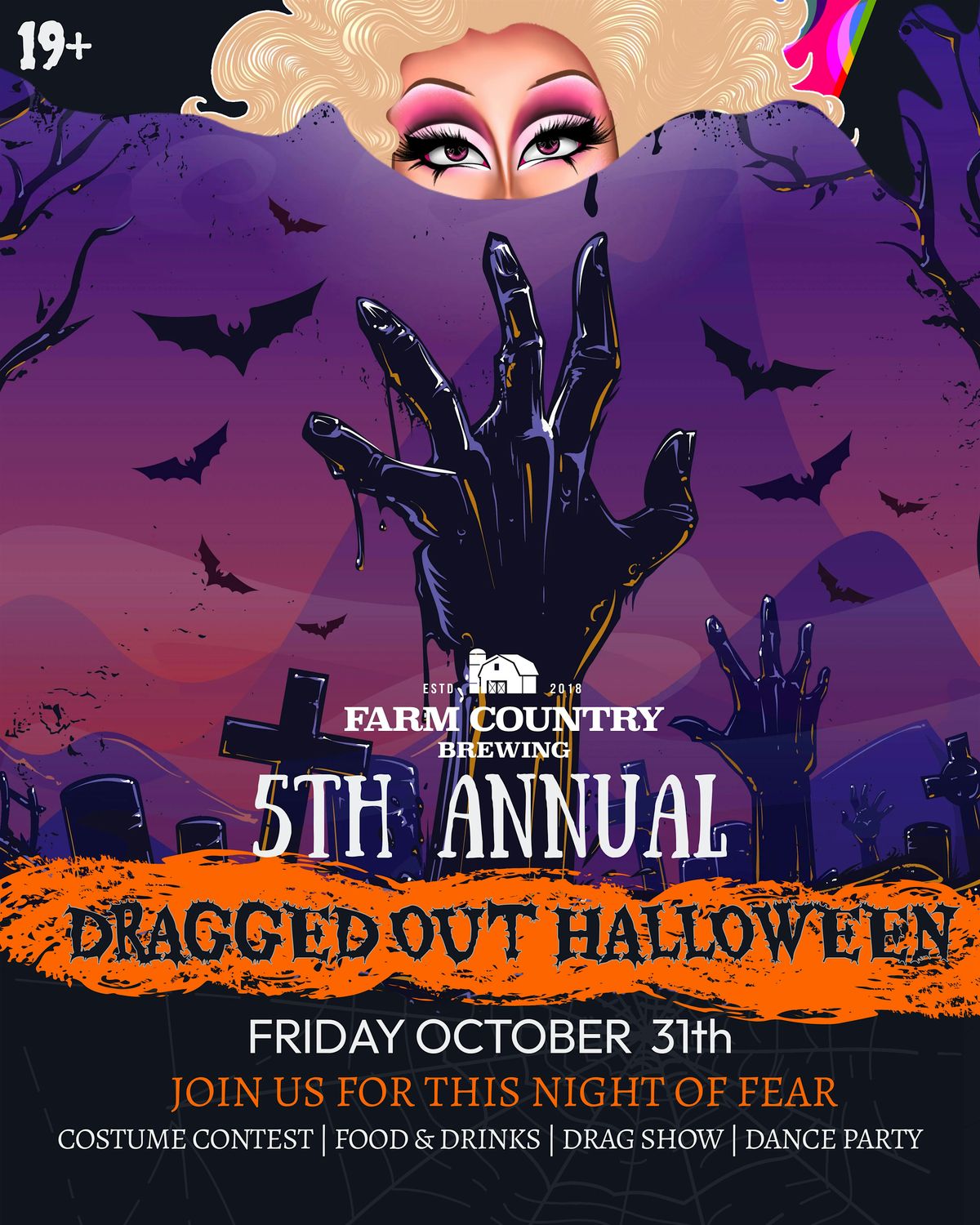 DRAGGED OUT HALLOWEEN, 31 October | Event in Langley | AllEvents