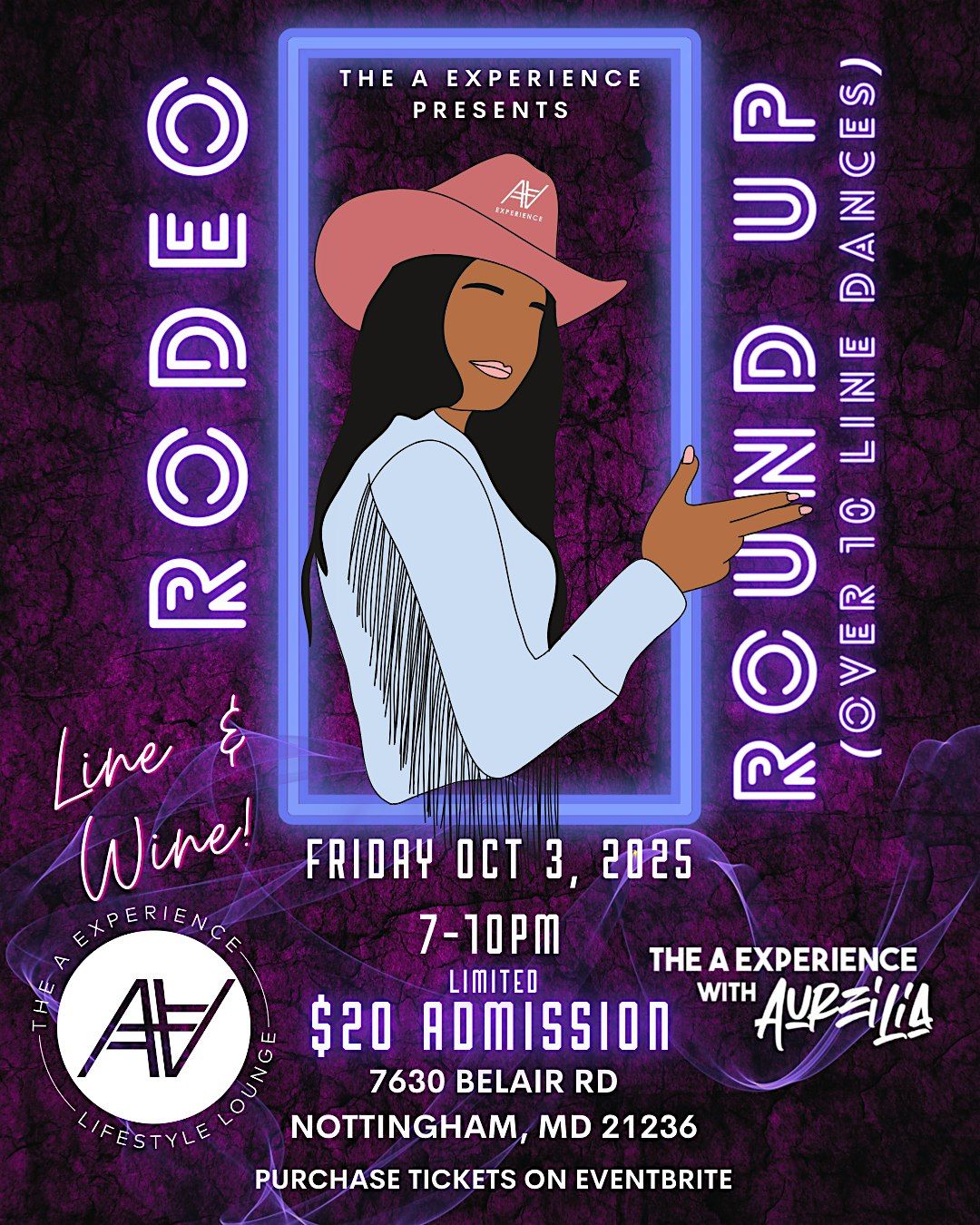 Line & Wine "Rodeo Roundup", 3 October | Event in Baltimore | AllEvents