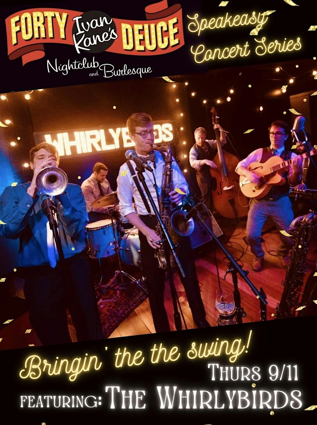Speakeasy Concert Series, 11 September | Event in Columbus | AllEvents