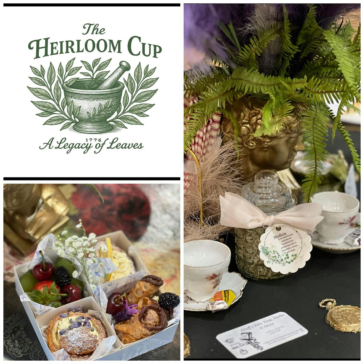SBC Buna:  The Heirloom Cup - A High Tea Experience and Silent Reading Hour, 7 February | Event in Buna | AllEvents