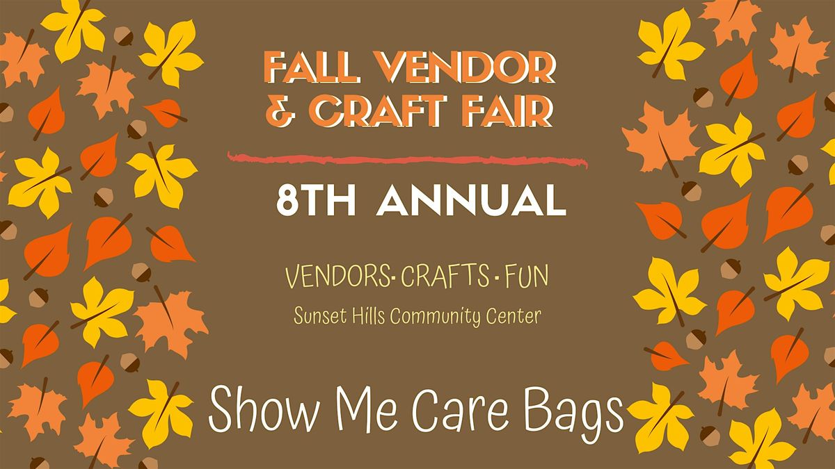 8th Annual Fall Vendor & Craft Fair, 13 September | Event in St. Louis | AllEvents
