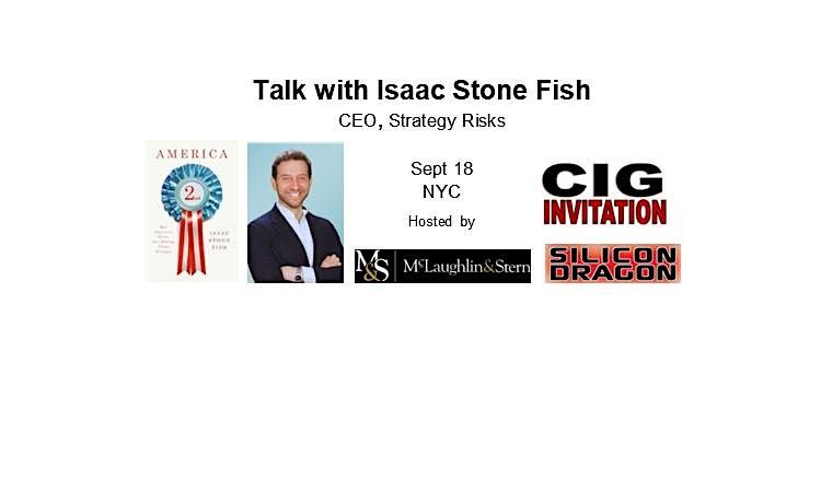 Strategy Risks Tell-All About China, 18 September | Event in New York | AllEvents