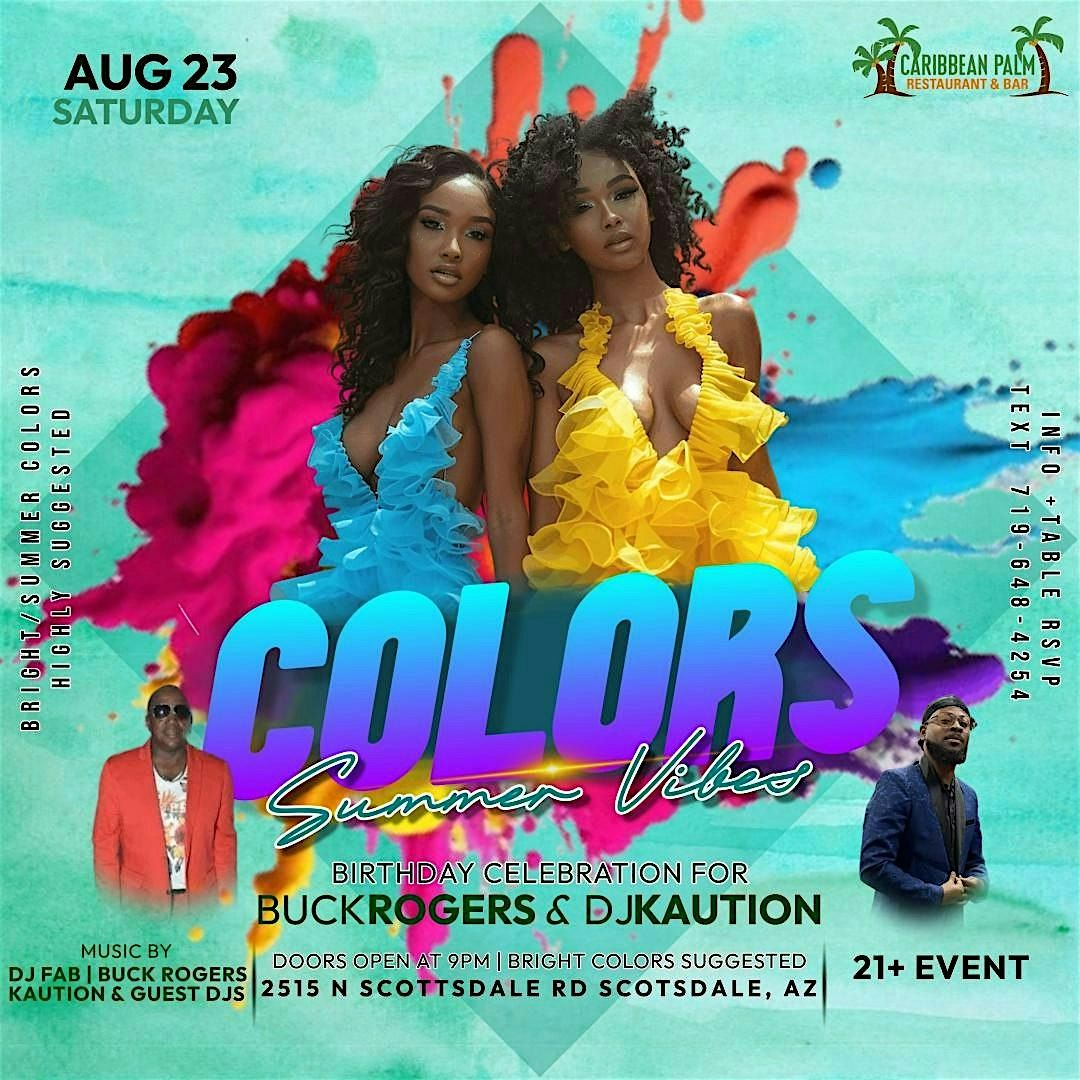 COLORS Summer Vibes, 23 August | Event in Scottsdale | AllEvents