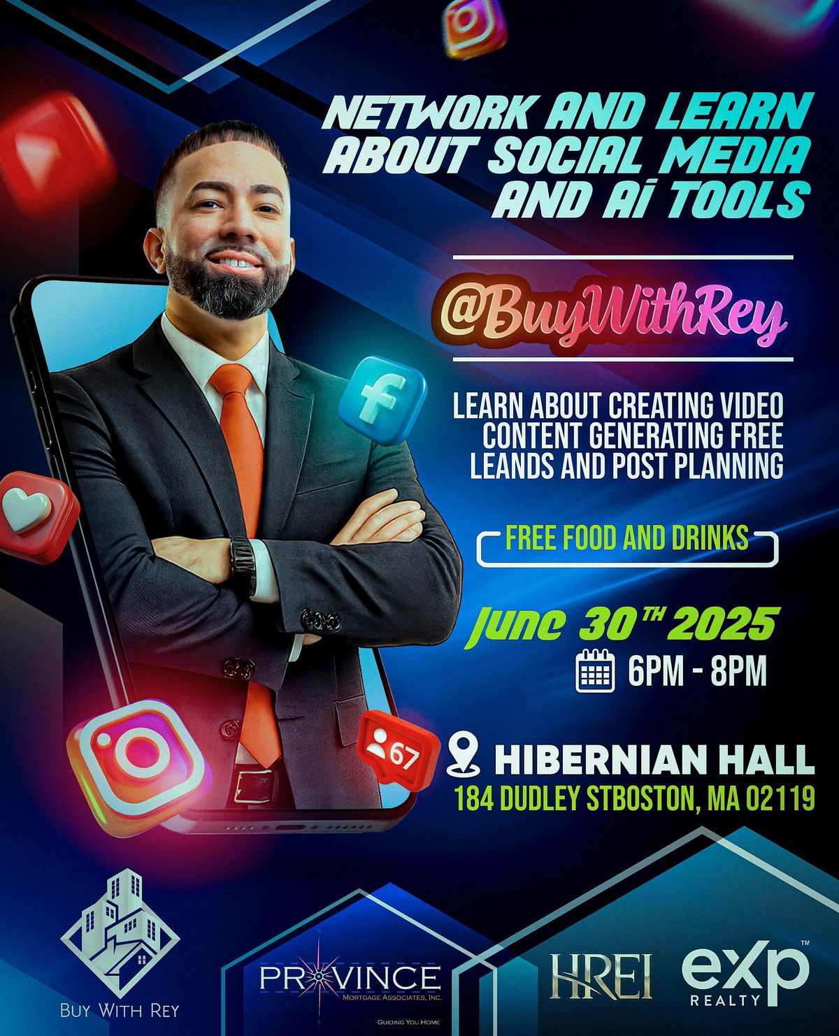Building your brand with @BuyWithRey, 30 June | Event in Boston | AllEvents