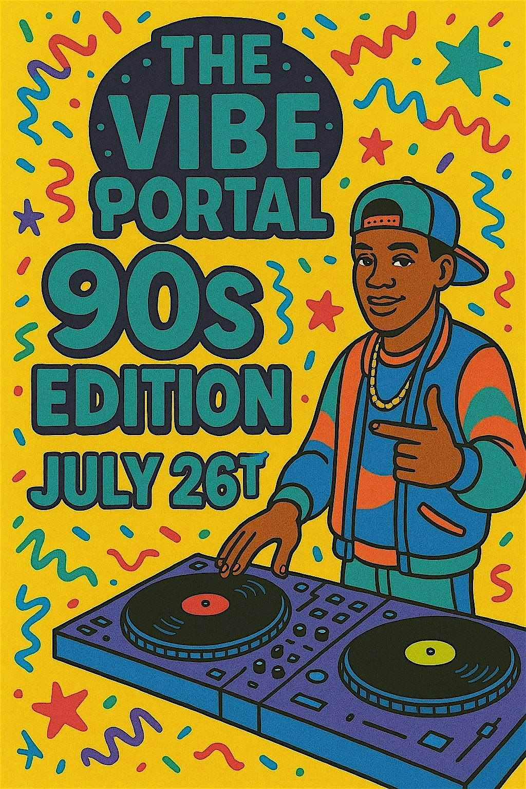 The Vibe Portal: 90s Edition, 26 July | Event in Savannah | AllEvents
