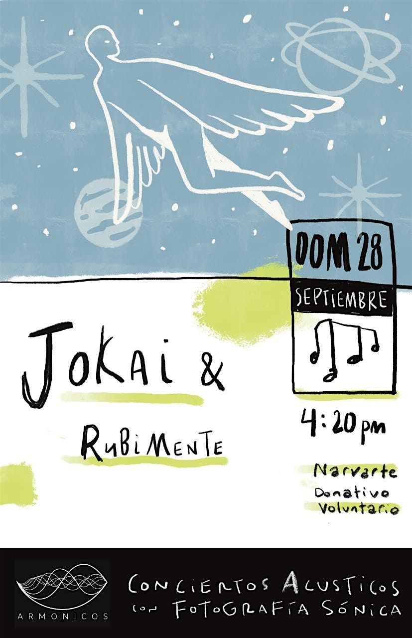 Jokai & Rubimente en Armónicos, 28 September | Event in Ciudad de México | AllEvents