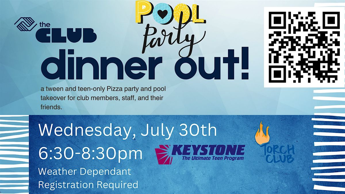 Keystone & Torch Clubs Presents: Dinner Out - Pizza & Pool Takeover!, 30 July | Event in Marshfield