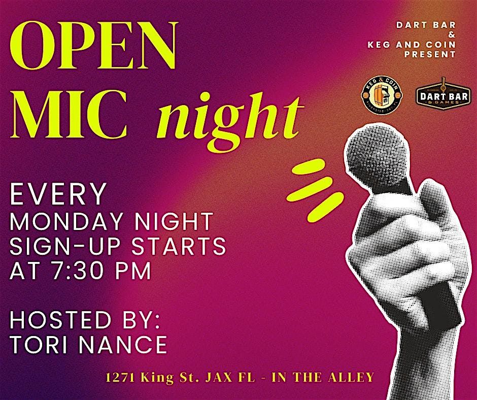 Open Mic Night | Event in Jacksonville | AllEvents