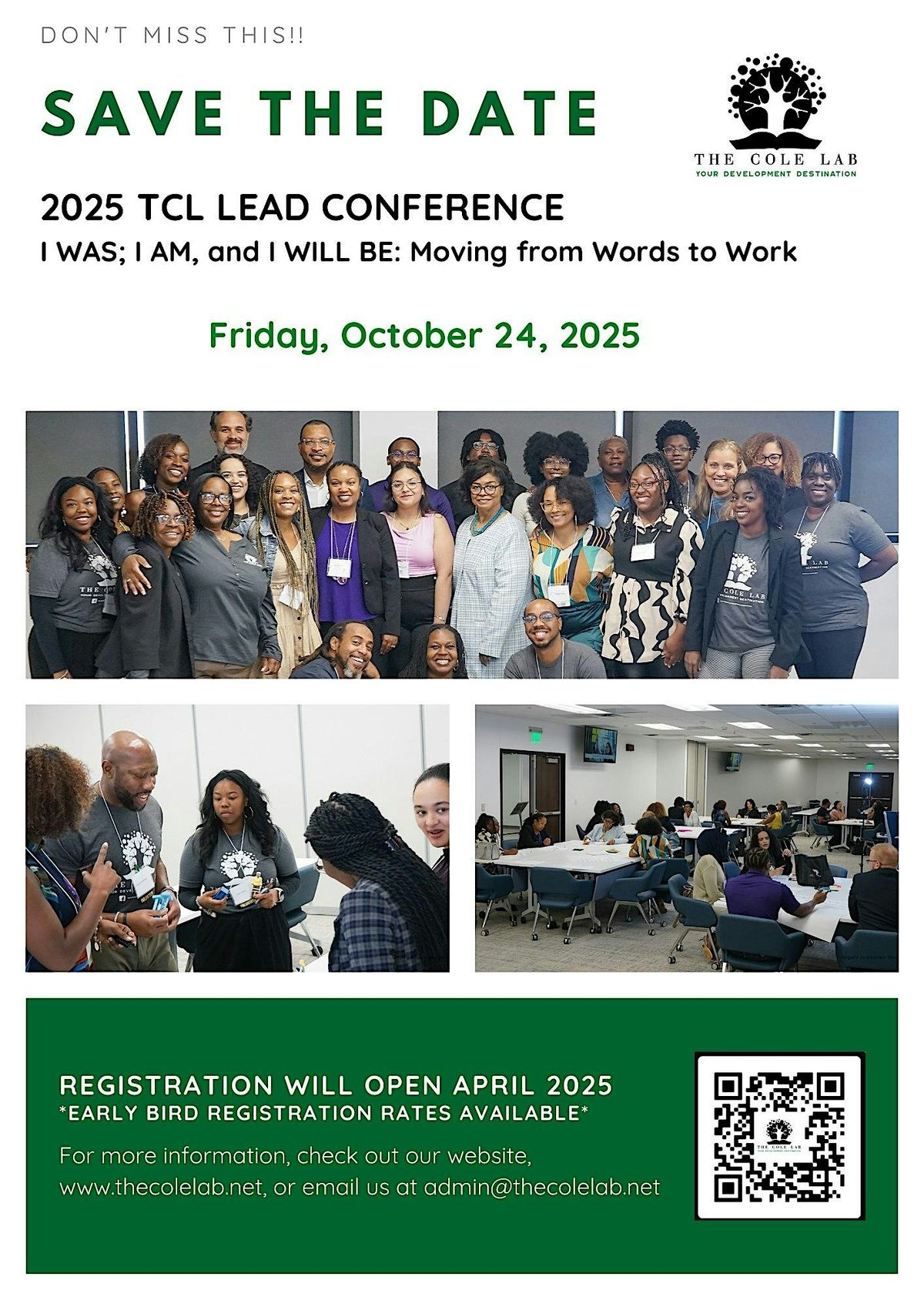 TCL Lead Conference 2025-  Moving from Words to Work, 24 October | Event in Fort Worth | AllEvents