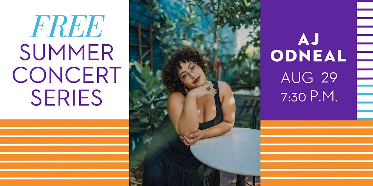 Free Summer Concert - AJ Odneal, 29 August | Event in Chandler | AllEvents