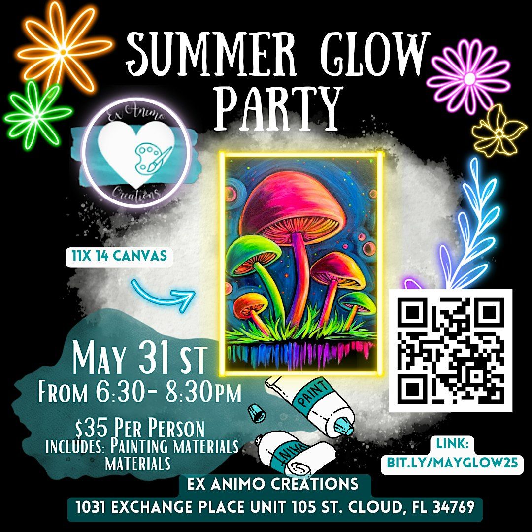 Ex Animo Creations Summer Glow Party, 31 May | Event in St. Cloud | AllEvents