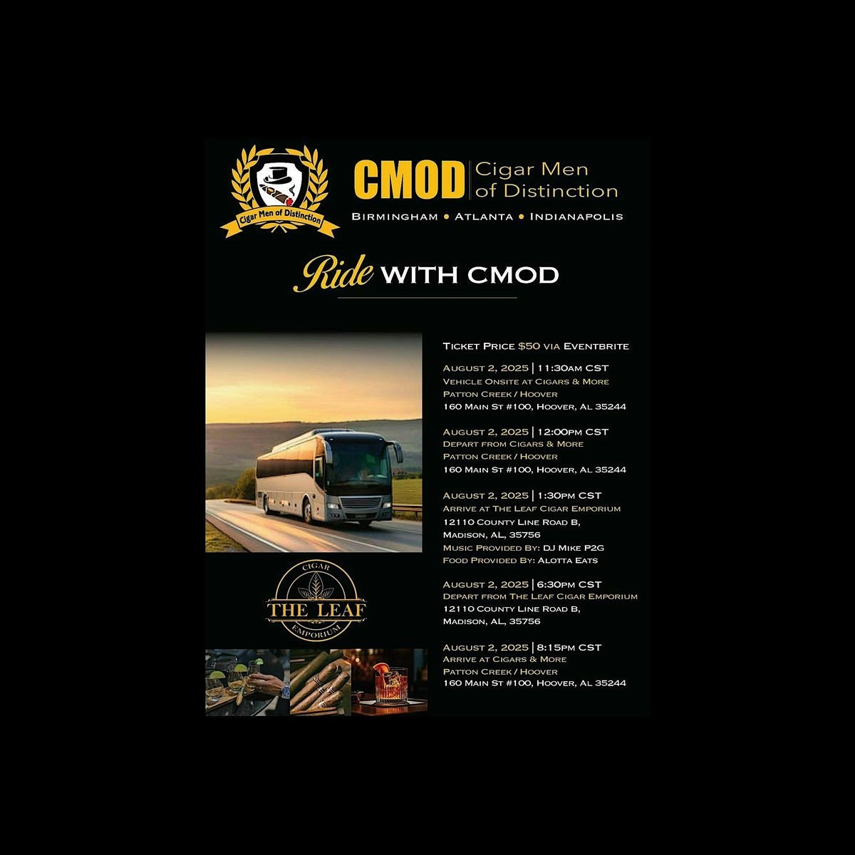 Ride With CMOD, 2 August | Event in Madison | AllEvents