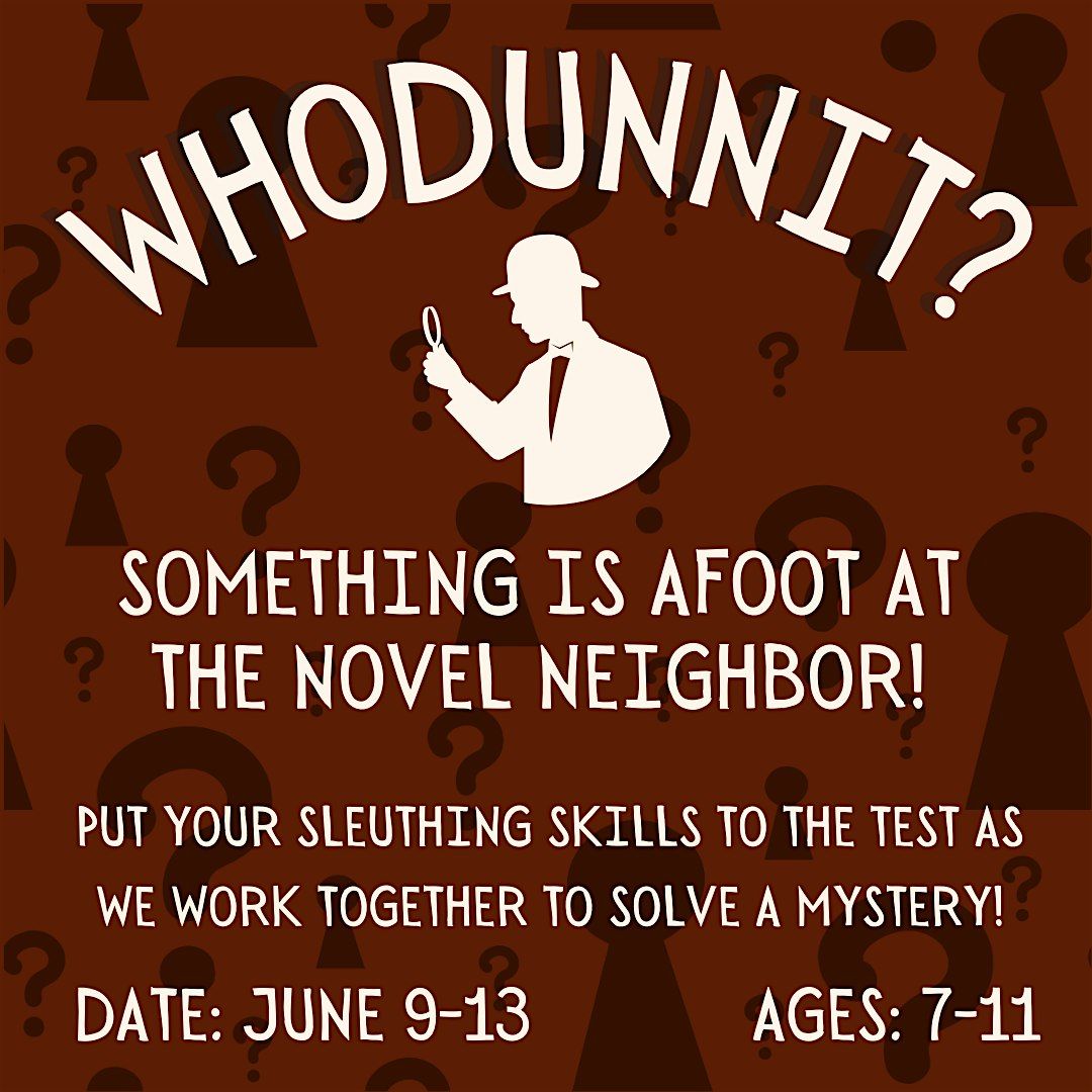 Summer Camp: WhoDunnIt?, 9 June | Event in St. Louis | AllEvents