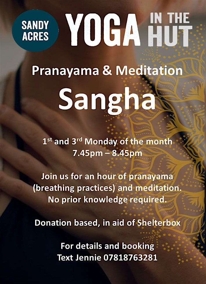 Sangha - pranayama and meditation community, 18 August | Event in Hayle | AllEvents