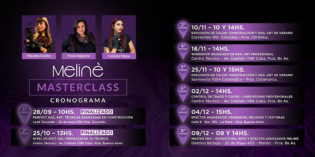 MASTERCLASS MELINE Sumergite en el universo de los EFECTOS PREMIUM, 4 December | Event in La Plata | AllEvents