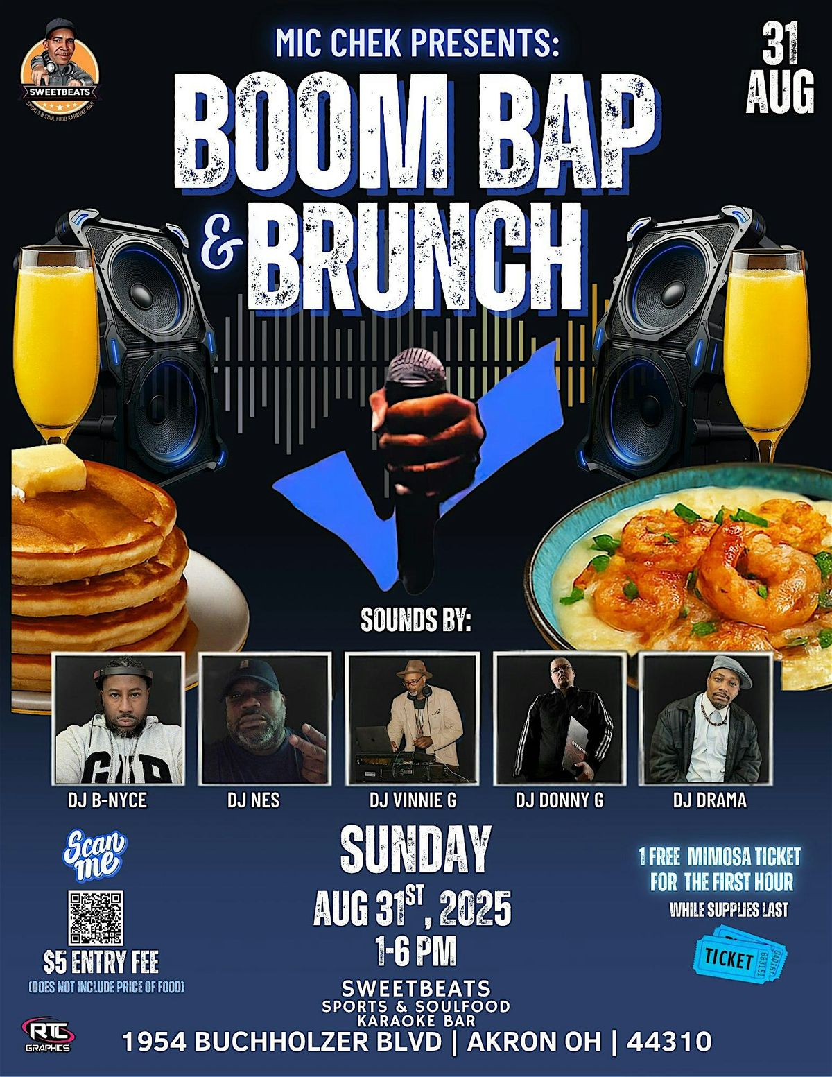 Boom Bap Brunch Labor Day Edition, 31 August | Event in Akron | AllEvents