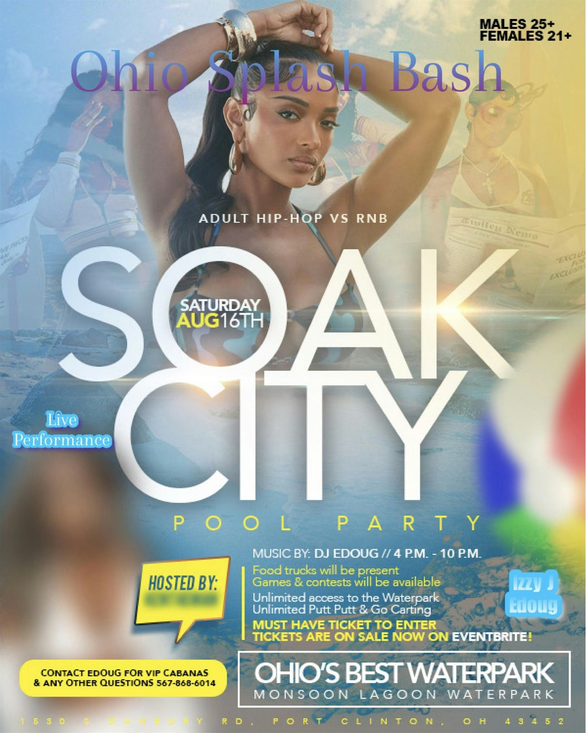 OHIO SPLASH BASH 2025, 16 August | Event in Port Clinton | AllEvents